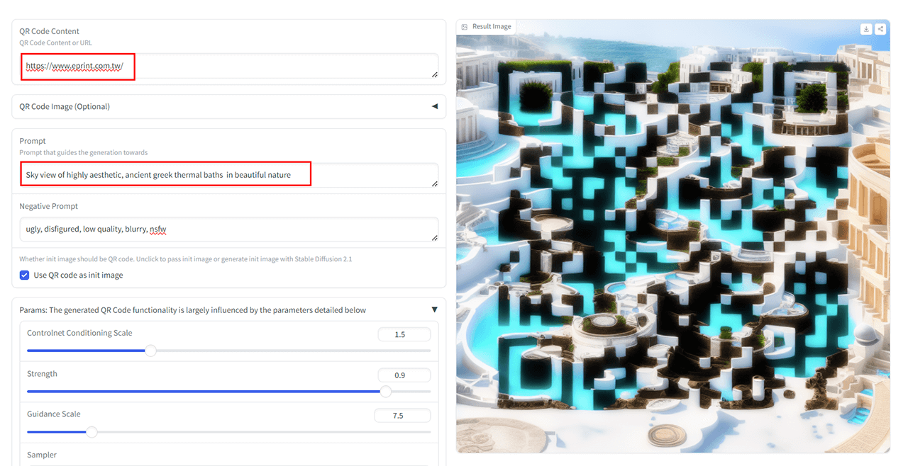 QR Code AI Art Generator